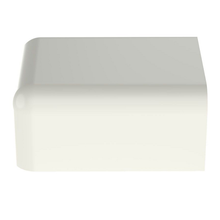 0.91x2x1.6 Surface Raceway LD10 End Cap Fitting ECF10IW-X (Pack of 10)