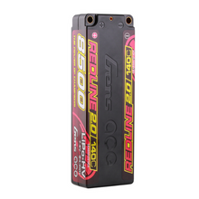 Gens Ace 8500mAh 2S1P 7.6VHardCase 58# Redline 2.0 Series Lipo Battery With 5.0mm Bullet GEA85002S14D5
