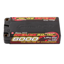 Gens Ace 8000mAh 1S2P 3.8V HardCase 65# Redline 2.0 Series Lipo Battery With 5.0mm Bullet GEA80001S14D5