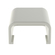 0.44x1.2x0.81 Surface Raceway LD3 End Cap Fitting ECF3IW-E (Pack of 20)