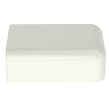 0.44x1.2x0.81 Surface Raceway LD3 End Cap Fitting ECF3IW-E (Pack of 20)