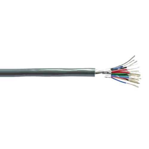 24/16C + 20/6 Stranded TC Braid Unshielded Al Mylar Foil Out PVC 105C Composite Electronic Cable