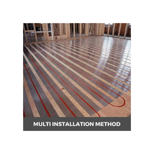 2 Ft Aluminum Radiant Floor Heating Plates for 1/2" PEX Tubing NNC1/2INCH2FT-100