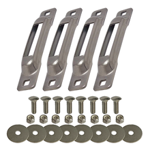 E-Track Single Stainless Strap Anchor Carriage Bolts SLSS4FC (Pack of 4)