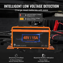 15 AMP 48 Volt Golf Cart Battery Charger Smart Battery Charger with G29 Plug