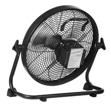 12 Inch Cordless High-Velocity Fan – Portable, Quiet, Stepless Speed Control, 360° Manual Pivot, Heavy-Duty Metal Industrial Floor Fan