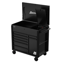 44" Rspro 8 Drawer Black Power Service Cart BK06044080