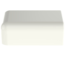 0.44x1.2x0.81 Surface Raceway LD3 End Cap Fitting ECF3IW-E (Pack of 20)