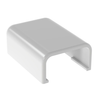 0.44x1.2x0.81 Surface Raceway LD3 End Cap Fitting ECF3WH-E (Pack of 20)