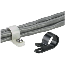 Cable Clamp Durable Nylon 6.6 #8 (M4) Screw