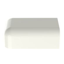 0.58x1.62x1.08 Surface Raceway LD5 End Cap Fitting ECF5IW-E (Pack of 20)