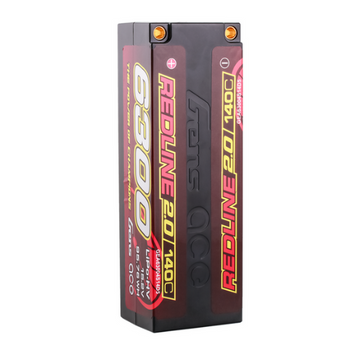 Gens Ace 6300mAh 4S1P 15.2V HardCase 59# Redline 2.0 Series Lipo Battery With 5.0mm Bullet GEA63004S14D5
