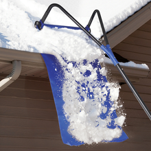28-Foot Max Reach Snow Removal Roof Rake with 20-Foot Debris Slide