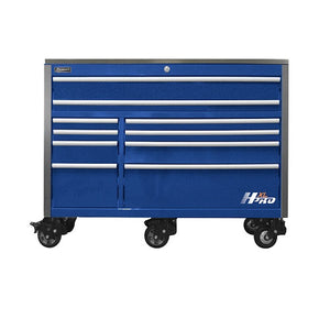 HXL 60" Big Dawg Blue Roller Cabinet with Stainless Steel Top HX04060112