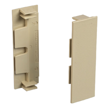 PVC T-70 Low Voltage Surface Raceway Coupler Cover Fittings Ivory T70CCEI-X (Pack of 10)