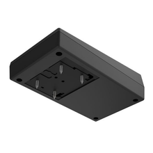 Slide Release Black Flanged Wallmount Enclosure 0.9 Height 15SW,BK