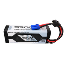 Gens Ace Advanced 5300mAh 3S1P 11.4V G-Tech Lipo Battery Pack With EC5 Plug GEA533S10E5GT