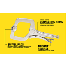 9" Locking Clamp With Swivel Pads LCS9 (Pack of 12)