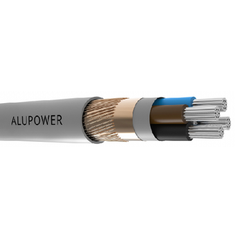 Alupower RS Dca CE Stranded Aluminum Shield BC Braid Spiral PVC 0.6/1KV Installation Cable
