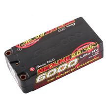 Gens Ace 6000mAh 2S2P 7.6V HardCase HV Redline 2.0 Series Shorty Lipo Battery GEA60002S14D5