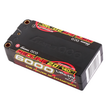 Gens Ace 6000mAh 2S2P 7.6V HardCase HV Redline 2.0 Series Shorty Lipo Battery GEA60002S14D5