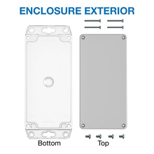 Plastic Box Enclosure For Wall/surface Mount With Flang Watertight RBF63P06G10C