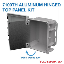 9.71"D X 8.23"W X 5.13"H Industrial Enclosure Flange Aluminium Cabinet Kit I152HLTCBG