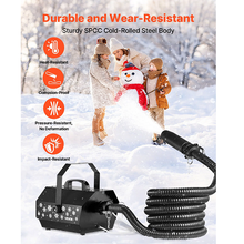 1300W Silent Snow Making Machine Portable Snowflake Maker with Wireless Remote