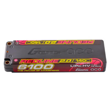 Gens Ace 6100mAh 2S1P 7.6V HardCase HV Redline 2.0 Series Lipo Battery GEA61002S14D5