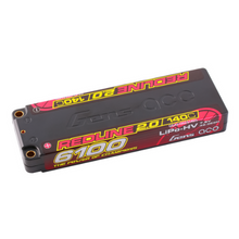 Gens Ace 6100mAh 2S1P 7.6V HardCase HV Redline 2.0 Series Lipo Battery GEA61002S14D5