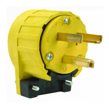 30A 125V Yellow Angled Plug 43379
