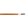 6 AWG 2C Solid/Stranded Bare Copper Shielded Glass-Fibre Wrap Polymer NHXH-FE 0.6/1KV Security Cable
