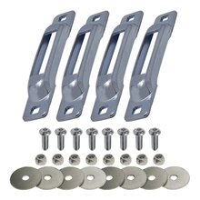 E-Track Single Zinc Strap Anchor Allen Screws SLSZ4FA (Pack of 4)