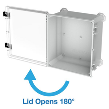 17.75" x 16.27" x 9.33" Boss Spacing Industrial Enclosure I632HL,TCBG