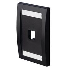 Mini-Com Executive Series Single Gang Faceplate Mount ABS