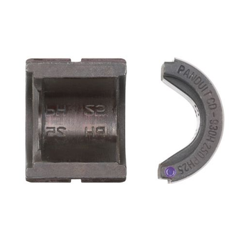 1/0 AWG-250 MCM StructuredGround Crimping Die Tool Steel Black PG25 CD-930G-250