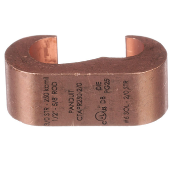 300-500 MCM StructuredGround E-Style Copper Compression Tap CTAPR500-500-6
