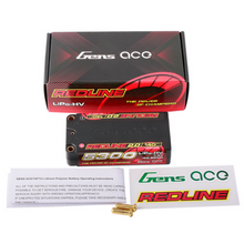 Gens Ace Redline 2.0 Series 5300mAh 2S2P 7.6V HardCase #64 HV Shorty Lipo Battery GEA53002S14D5