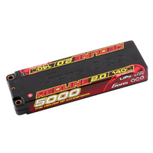 Gens Ace 5000mAh 2S1P 7.4V HardCase 56# Redline 2.0 Series Lipo Battery With 5.0mm Bullet GEA50002S14D5