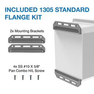 11.75" x 9.98" x 7.13" Industrial Enclosure Included Flange Kit I352STGBC