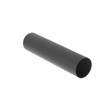 600V PVC Non-Shrink Tubing Black TV105-.50D20Y