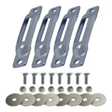E-Track Single Zinc Strap Anchor Carriage Bolts SLSZ4FC (Pack of 4)