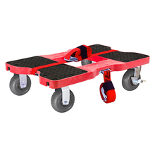 6" Extreme-Duty Synthetic Rubber Rigid Caster SLAC6EDF