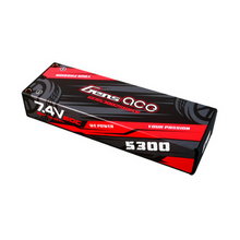 Gens Ace 5300mAh 2S1P 7.4V HardCase Lipo Battery Pack With XT60 Plug 10# GEA53002S60X6