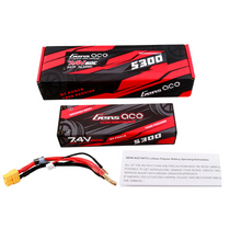 Gens Ace 5300mAh 2S1P 7.4V HardCase Lipo Battery Pack With XT60 Plug 10# GEA53002S60X6