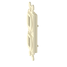 Mini Com Duplex Adapter Mount ABS Flat