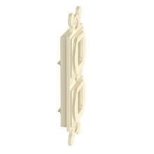 Mini Com Duplex Adapter Mount ABS Flat