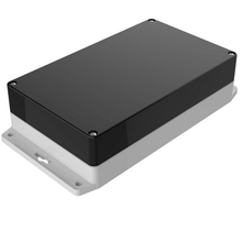 Electronic Racks And Boxes Enclosure Top Black Bottom Gray RBF85P12B10G