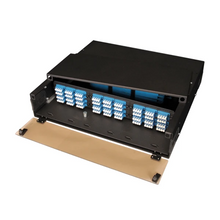 2U 6 Adapter Capacity High-Density Fiber Patch & Splice Panel Slide-Out FB23-4494RHD6