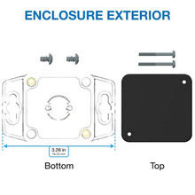 1.97" X 1.38" X 2.05" Shield Electronic Enclosure RBF22P04B10C
